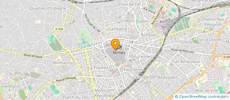 localisation de l'entreprise LA TABLE NIMOISE  NIMES