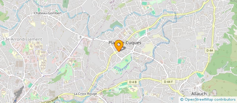 localisation de l'entreprise LA TABLE O CHEF à MARSEILLE