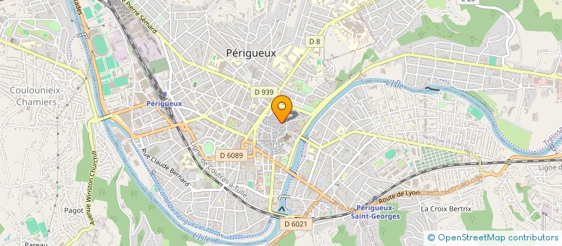 localisation de l'entreprise LA TABLE RONDE à PERIGUEUX