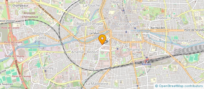 localisation de l'entreprise LA TABLE SENEGALAISE à RENNES