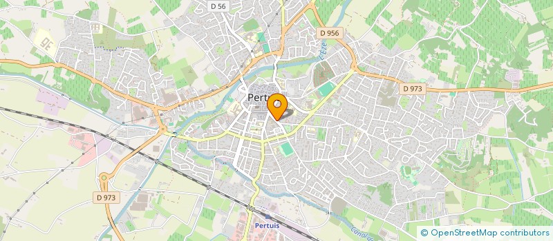 localisation de l'entreprise LA TABLE SOLIDAIRE  PERTUIS