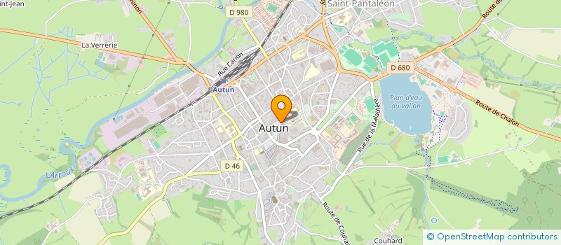 localisation de l'entreprise LA TABLEE BOHEME AUTUNOISE à AUTUN