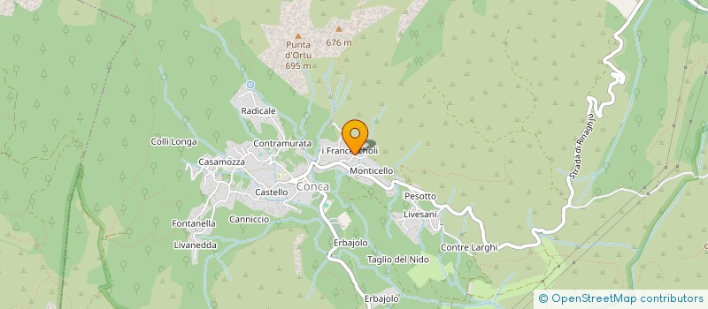 localisation de l'entreprise LA TABLEE DES AMIS  CONCA