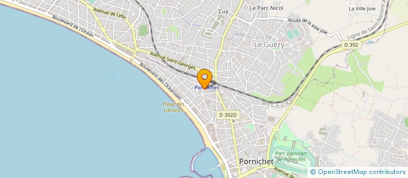 localisation de l'entreprise LA TABLES DES FLOTS à PORNICHET