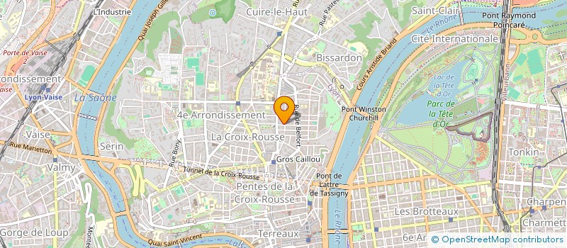 localisation de l'entreprise LA TACHE à LYON