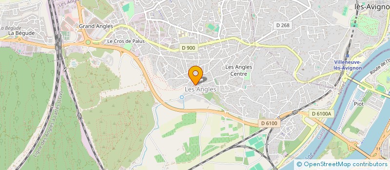 localisation de l'entreprise LA TAFNA  LES ANGLES