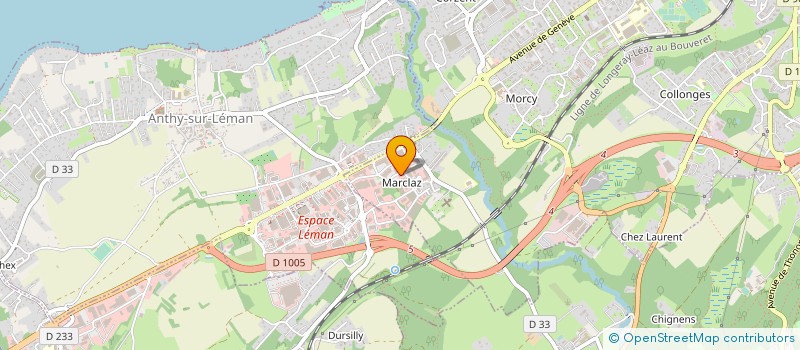localisation de l'entreprise LA TAILLA à THONON-LES-BAINS