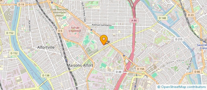 localisation de l'entreprise LA TALLONAISE  MAISONS-ALFORT