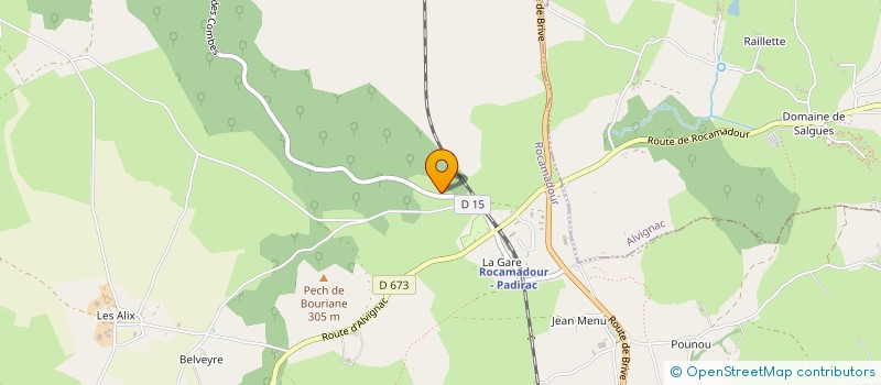 localisation de l'entreprise LA TALVERE  BIO