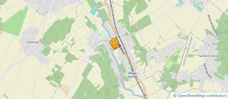 localisation de l'entreprise LA TAMBOUILLE  NEZEL