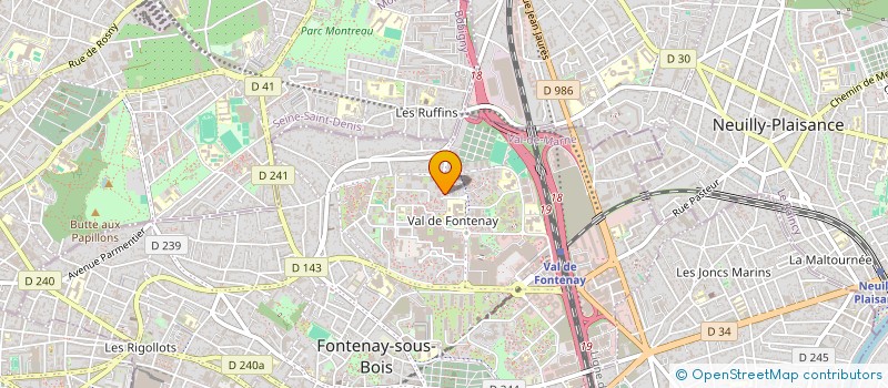 localisation de l'entreprise LA TAMBOUILLE D'AMOUR à FONTENAY-SOUS-BOIS