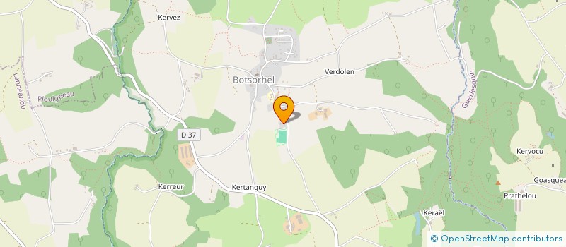 localisation de l'entreprise LA TAMBOUILLE DE L'EPICIER  BOTSORHEL