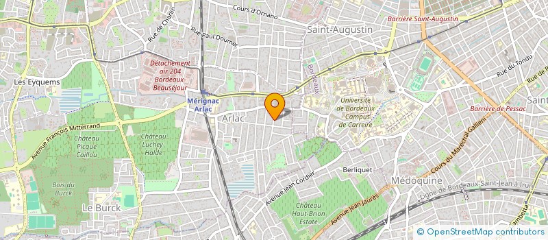 localisation de l'entreprise LA TANGENTE à BEGLES