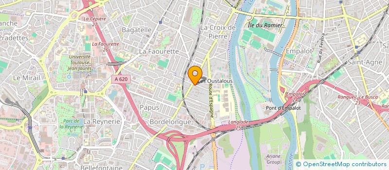 localisation de l'entreprise LA TANIERE à TOULOUSE