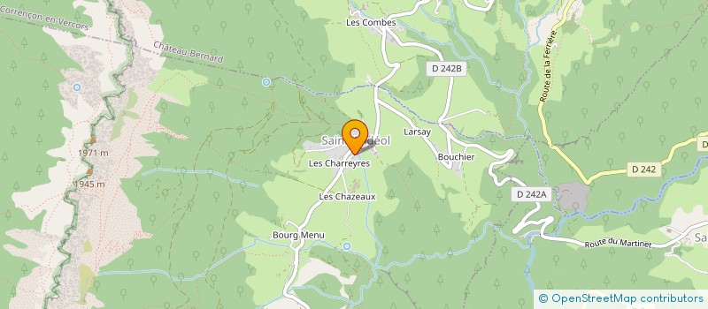 localisation de l'entreprise LA TANIERE A MEME  SAINT-ANDEOL