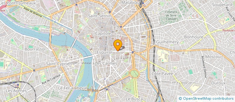 localisation de l'entreprise LA TANIERE DE L'OURS à TOULOUSE