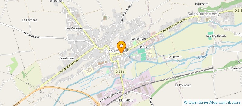 localisation de l'entreprise LA TANIERE DE NEFREYA à SAINT-PAUL