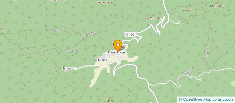 localisation de l'entreprise LA TANIERE DES TROLLS (DONT UN AU LION)  VIEUSSAN