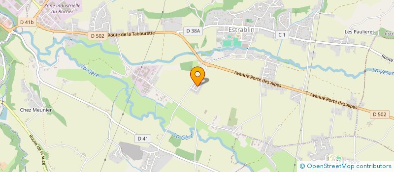 localisation de l'entreprise LA TANNERIE  SEPTEME