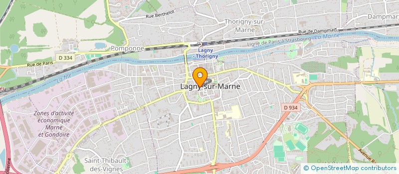 localisation de l'entreprise LA TANNIERE à LAGNY-SUR-MARNE