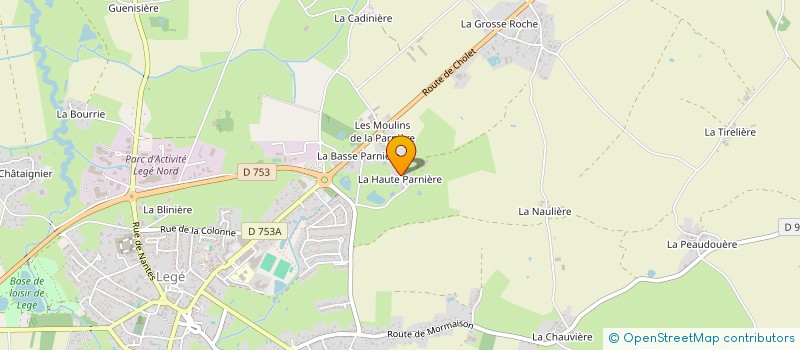 localisation de l'entreprise LA TANTINA  LEGE