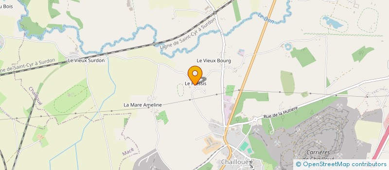localisation de l'entreprise LA TANTINIERE à NONANT-LE-PIN