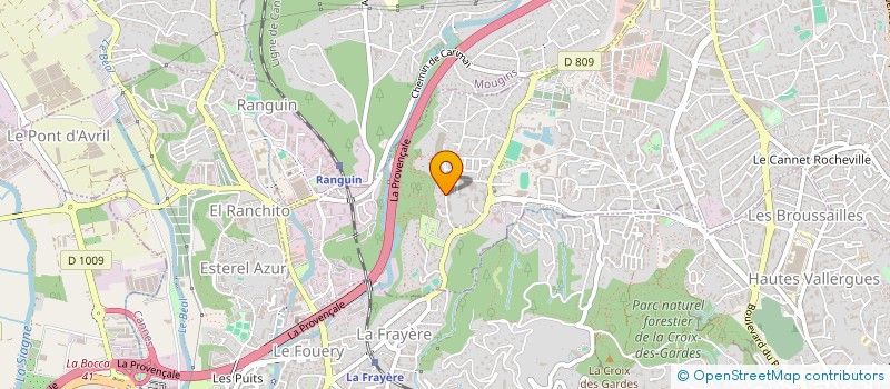 localisation de l'entreprise LA TAPENADE à LE CANNET
