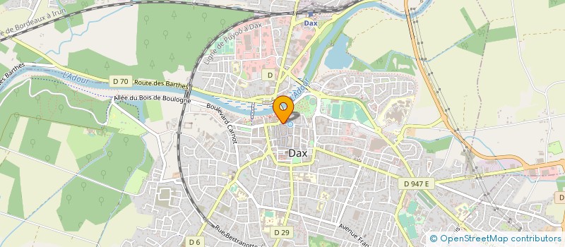 localisation de l'entreprise LA TAPIA à DAX