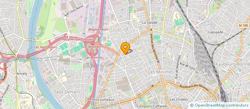 localisation de l'entreprise LA TAQUERIA TOULOUSE à TOULOUSE