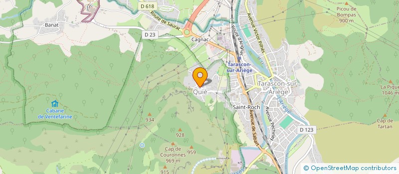 localisation de l'entreprise LA TARASCONNAISE à TARASCON-SUR-ARIEGE