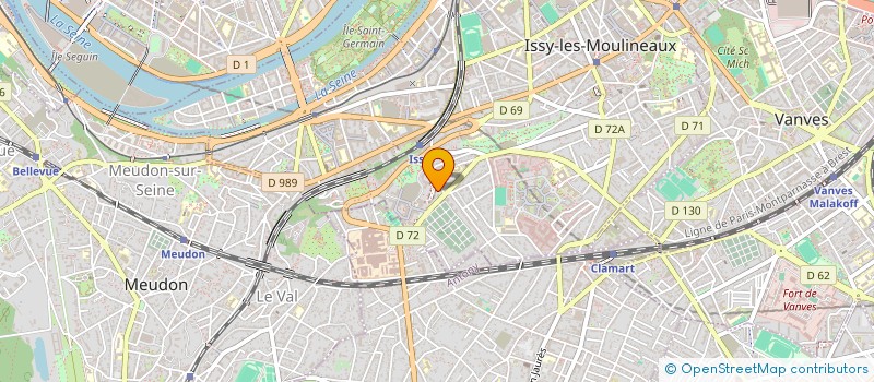 localisation de l'entreprise LA TARDITION D'ISSY LES MOULINEAUX  ISSY-LES-MOULINEAUX