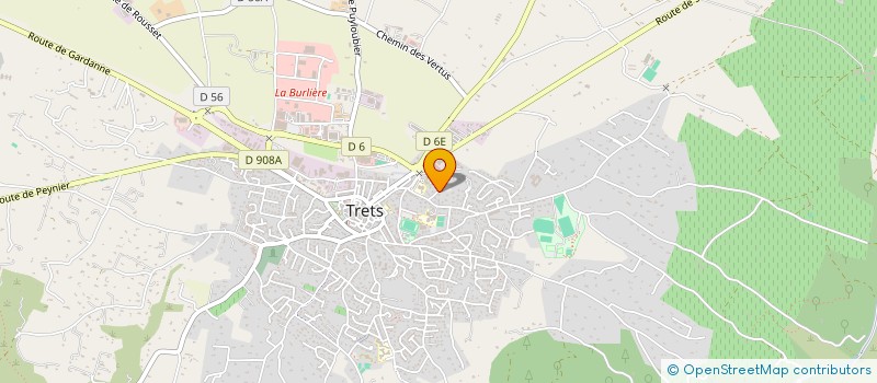 localisation de l'entreprise LA TARDIVE à TRETS