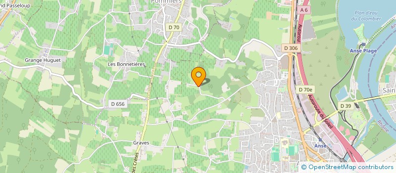 localisation de l'entreprise LA TARDIVIERE  ANSE