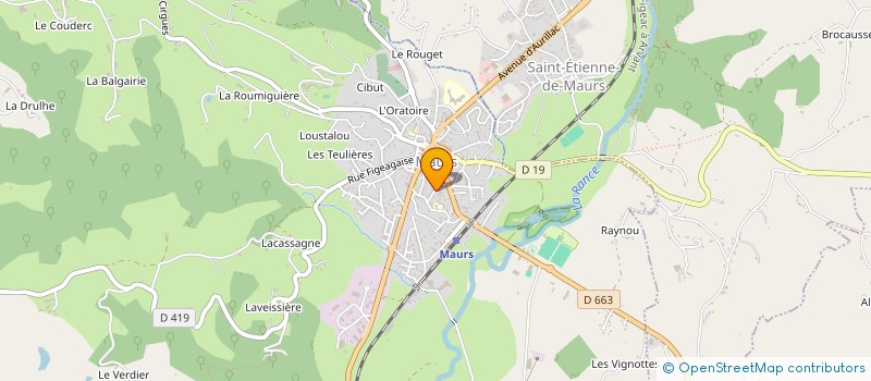 localisation de l'entreprise LA TARTE-AUX-LETTRERIE à MAURS
