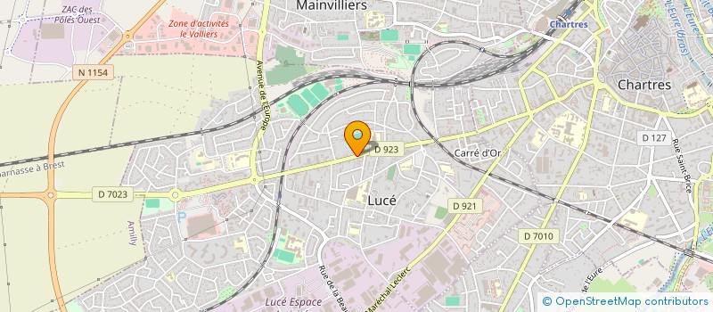 localisation de l'entreprise LA TARTE IN à LUCE