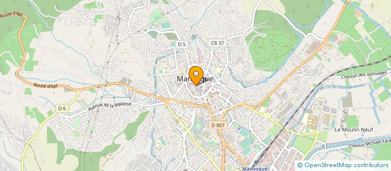 localisation de l'entreprise LA TARTELIERE à MANOSQUE