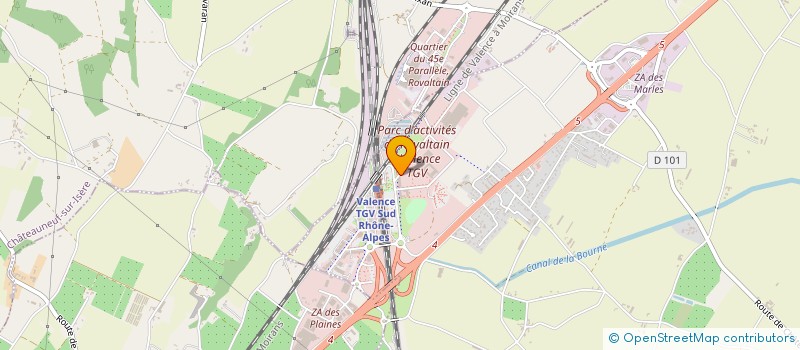 localisation de l'entreprise LA TARTERIE, CAFE-BAR A TARTES  ALIXAN