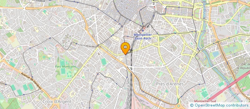 localisation de l'entreprise LA TARTINE à MONTPELLIER