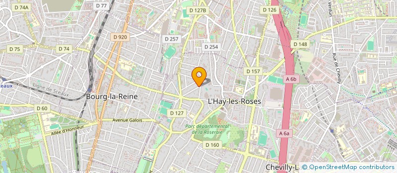 localisation de l'entreprise LA TARTINE - MAISON THOMAS à L'HAY-LES-ROSES