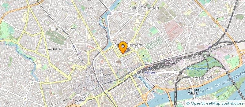 localisation de l'entreprise LA TASCA à NANTES