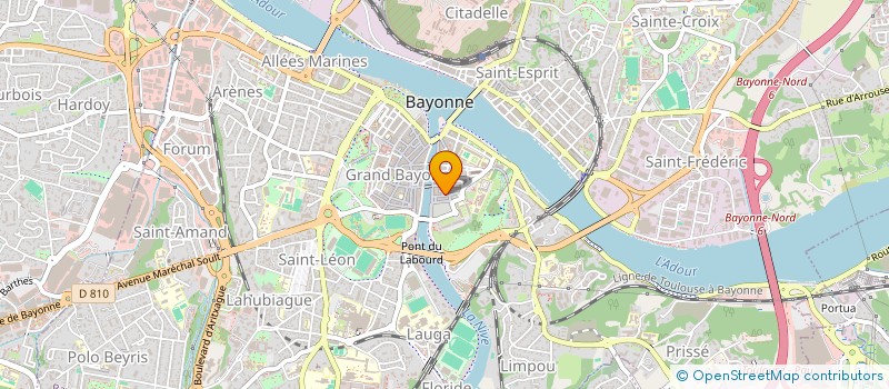 localisation de l'entreprise LA TASCA  BAYONNE