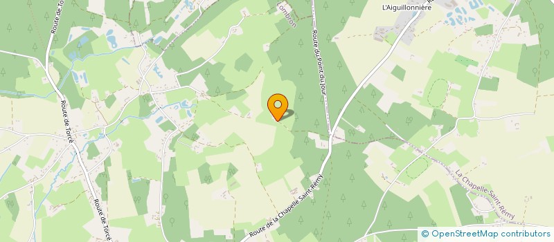 localisation de l'entreprise LA TASSE  LOMBRON