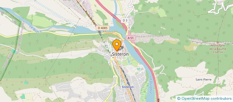 localisation de l'entreprise LA TASTE EN PROVENCE à SISTERON
