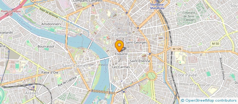 localisation de l'entreprise LA TAULA DE MARIA à TOULOUSE