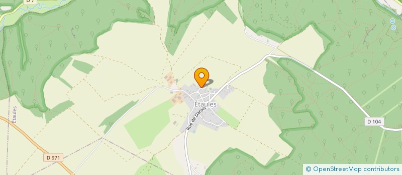 localisation de l'entreprise LA TAUPINIERE  ETAULES