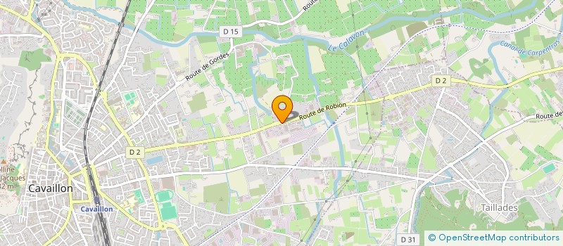 localisation de l'entreprise LA TAVERN'  CAVAILLON