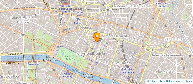 localisation de l'entreprise LA TAVERNA à PARIS