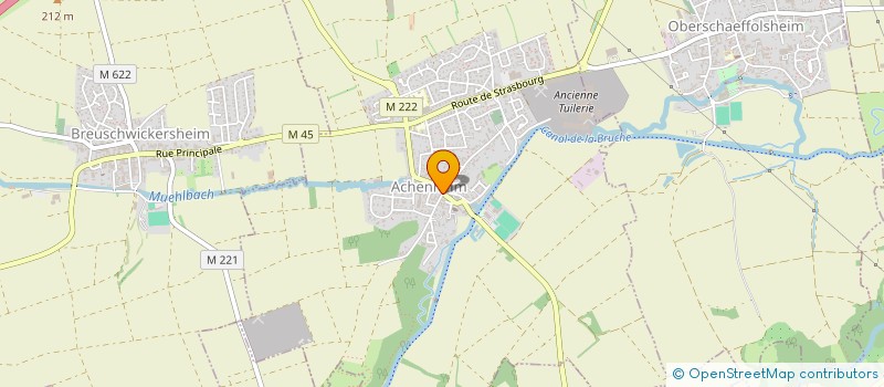 localisation de l'entreprise LA TAVERNA DI POMPEI  ACHENHEIM