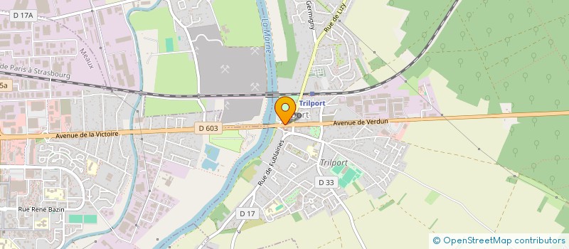 localisation de l'entreprise LA TAVERNE  TRILPORT