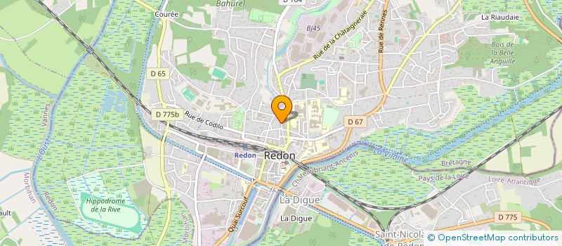 localisation de l'entreprise LA TAVERNE  REDON